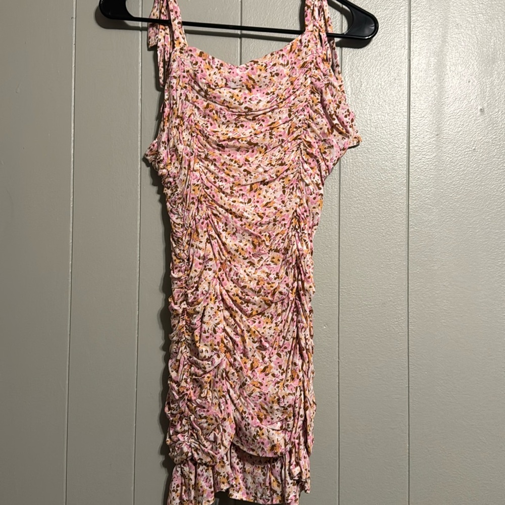 Cute mini floral dress